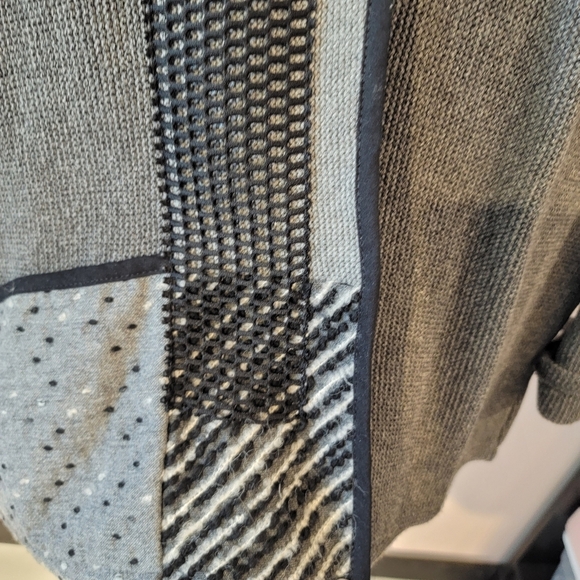 Jaskar Multi Pattern Grey Cardigan - Picture 3 of 8